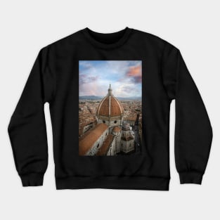 The Duomo in Florence, Italy, the Cathedral of Santa Maria del Fiore Crewneck Sweatshirt